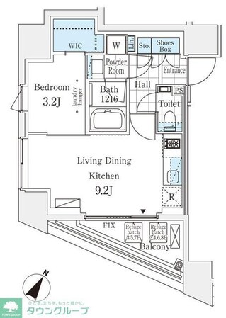 ミュプレ表参道の物件間取画像
